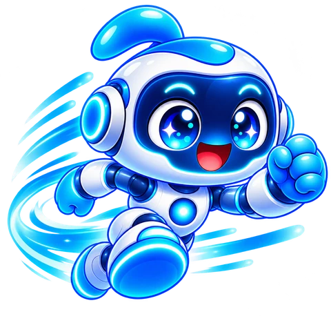 Fast robot icon